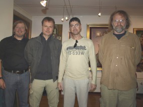 od lewej: Reinhard, Peter Jarek i Marcin